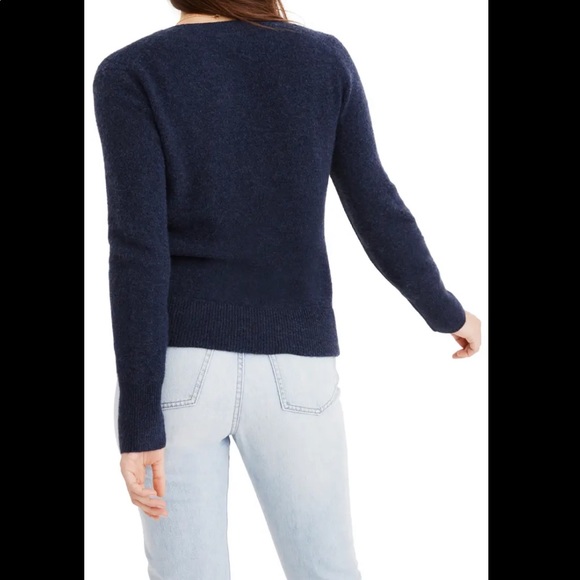 Madewell Faux Wrap Sweater - Picture 4 of 4